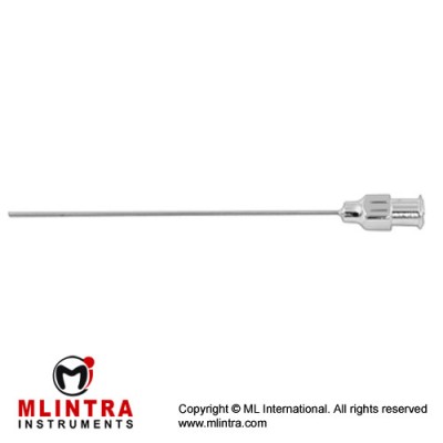 Menghini Liver Puncture Needle For Blind Lever Puncture - With Stopping Needle Stainless Steel, Needle Size Ø 1.2 x 100 mm Menghini Liver Puncture Needle For Blind Lever Puncture - With Stopping Needle Stainless Steel, Needle Size Ø 1.2 x 100 mm